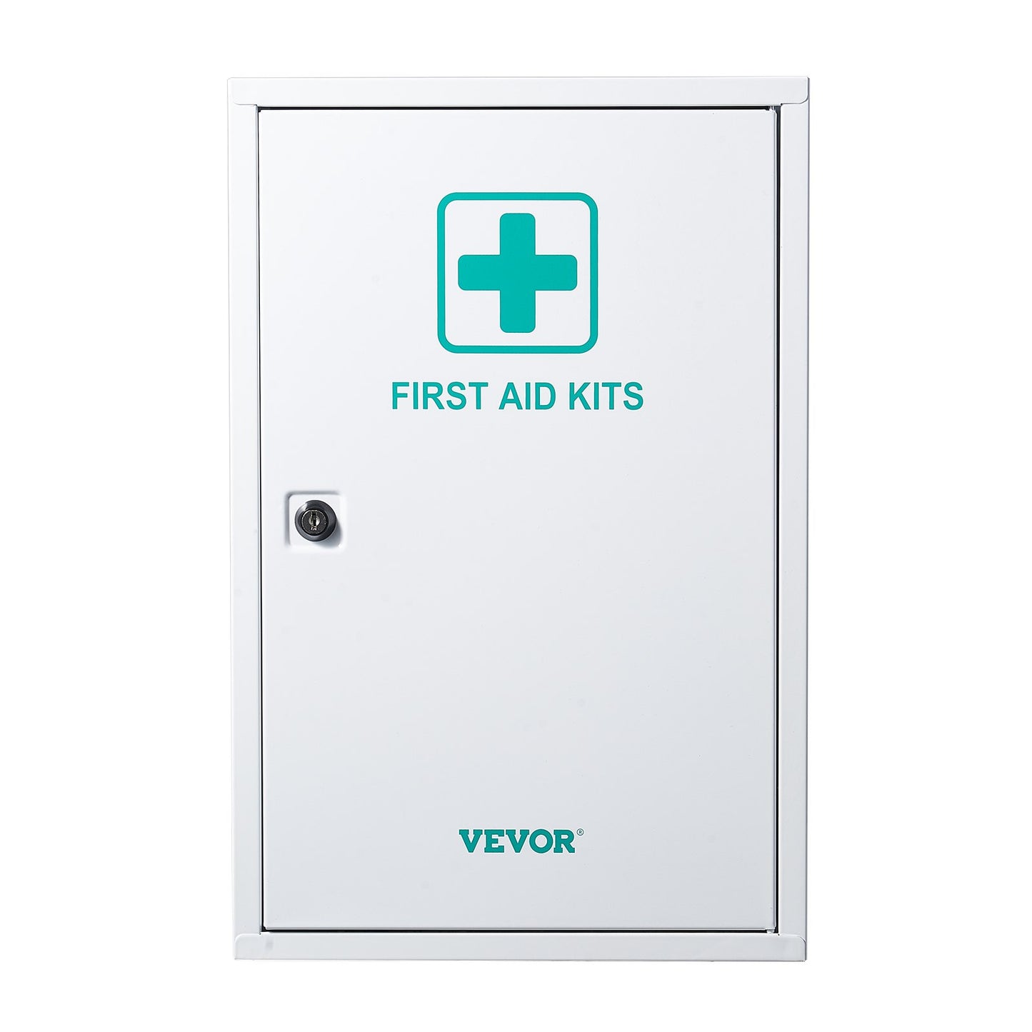 VEVOR 3-Shelf First Aid Cabinet, 1000 Pieces, Large Capacity First Aid Kit, Wall Mounted Cabinet,-$70