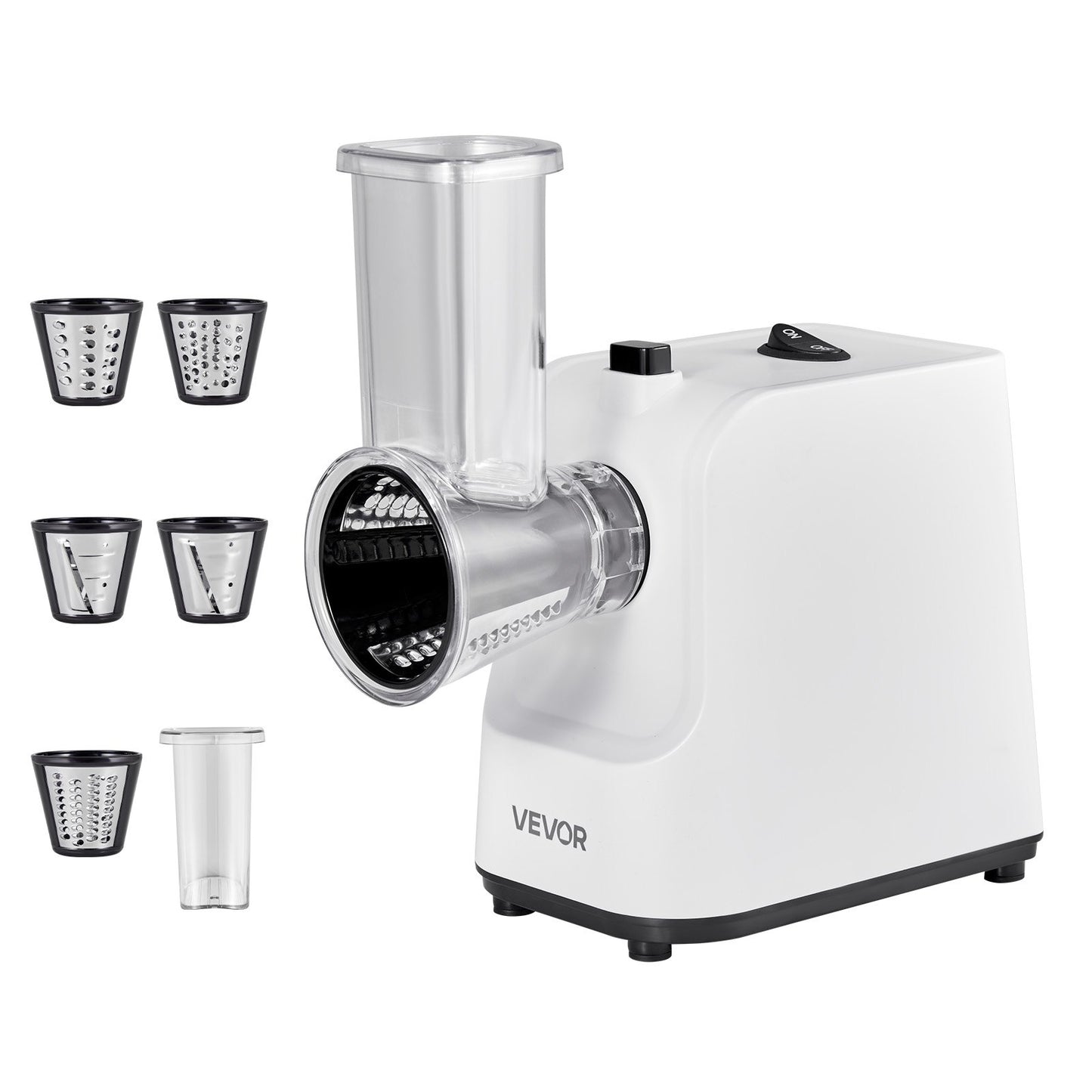 VEVOR Electric Cheese Grater Salad Maker, 200W Salad Shooter, Electric Vegetable Slicer Shredder,-$45