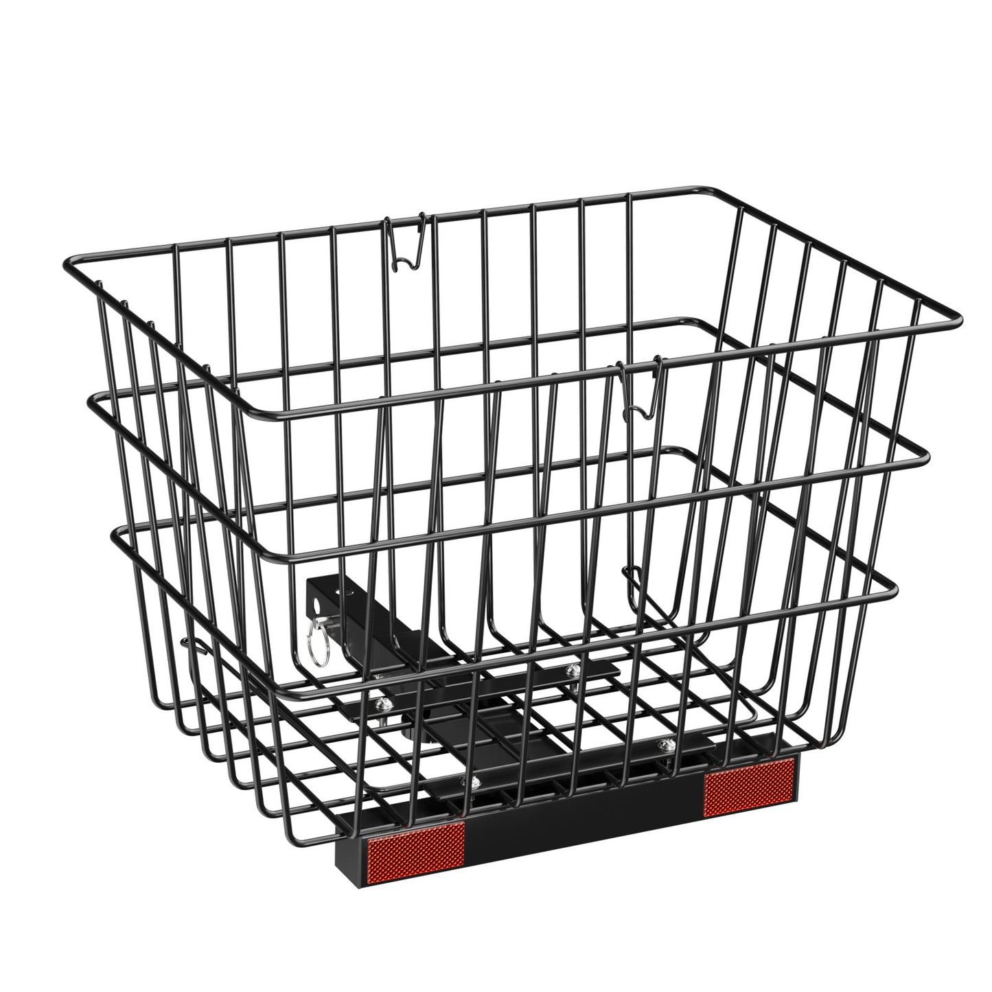 VEVOR Scooter Rear Basket, Heavy Duty Metal Wire Basket with Handle, Spacious Cargo Basket,-$30