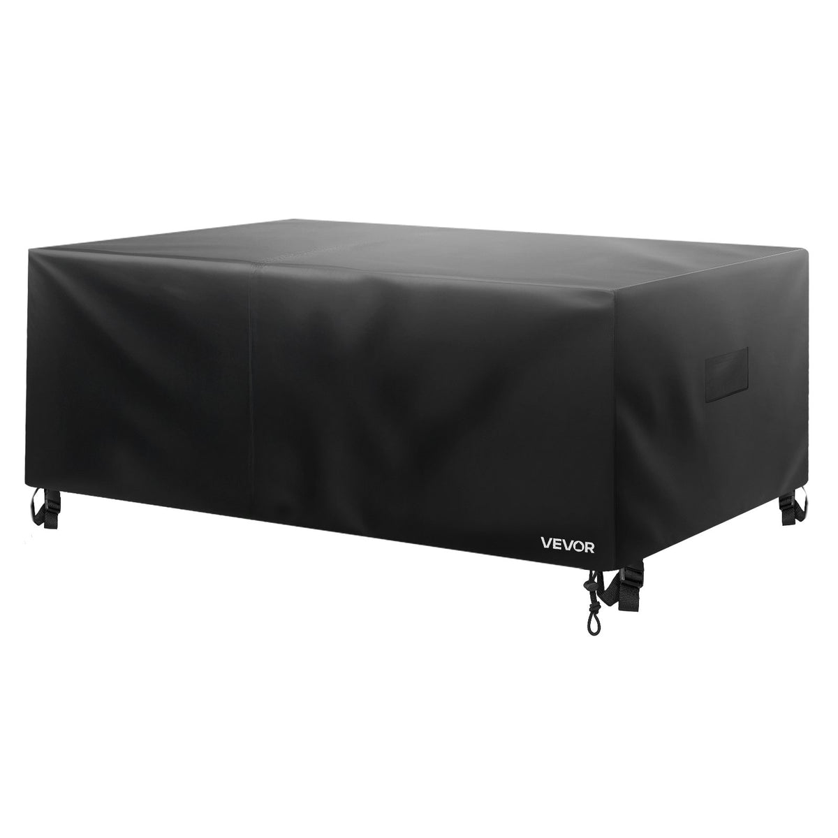 VEVOR Large Rectangular Outdoor Patio Furniture Cover, 420D Heavy Duty Waterproof  w/Air Vent F/All Weather