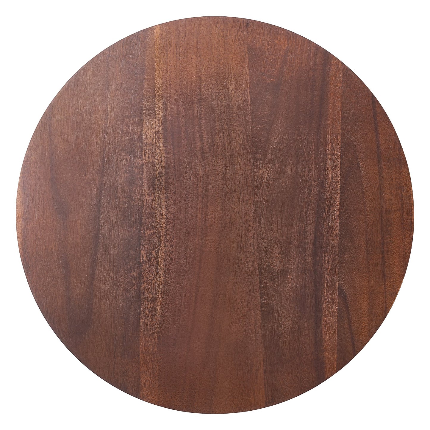 VEVOR 24 in Wood Lazy Susan Turntable, 360° Rotation Round Clear Tabletop Rotating Tray,-$60