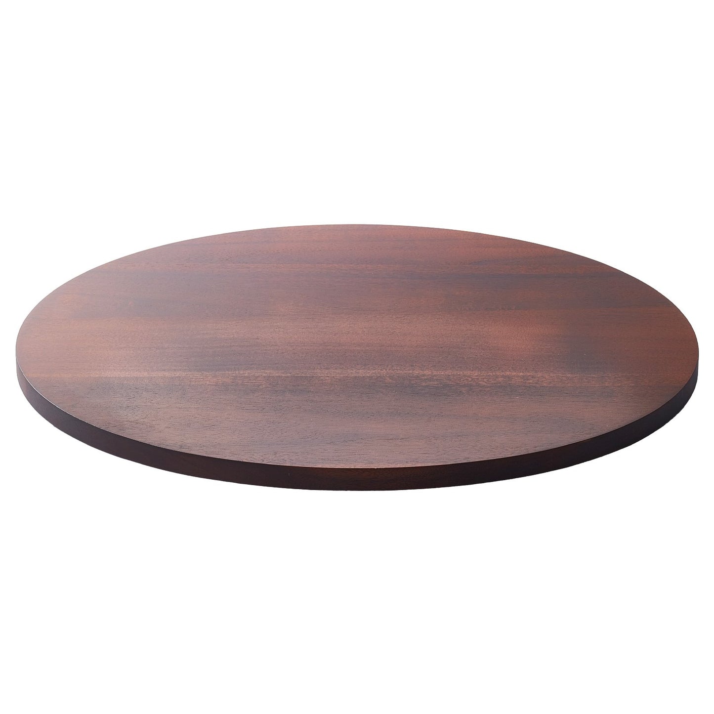 VEVOR 24 in Wood Lazy Susan Turntable, 360° Rotation Round Clear Tabletop Rotating Tray,-$60
