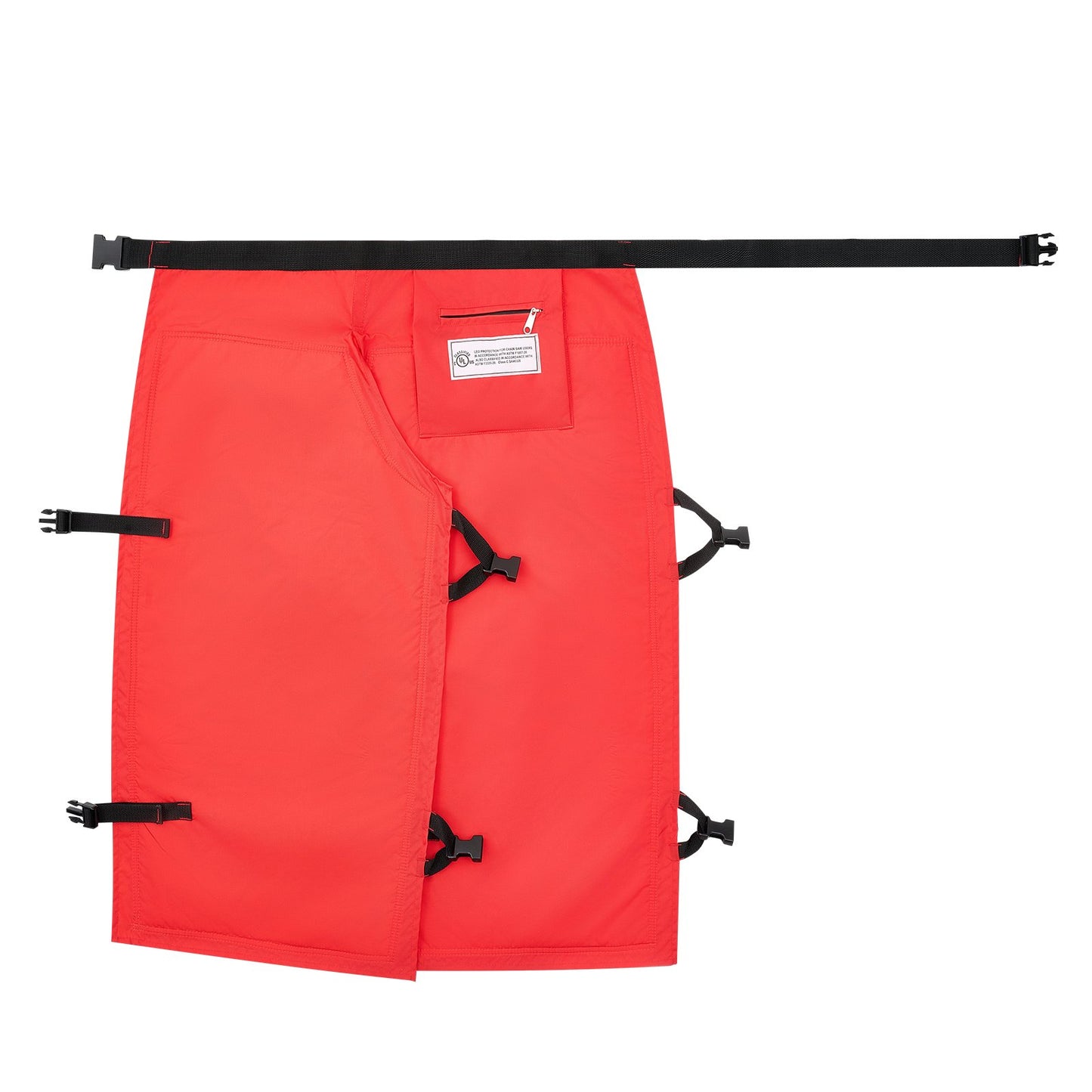 VEVOR Apron Style Chainsaw Chaps, Class C, 8 Layers Chainsaw Pants with Adjustable Belt & Gear Pocket, -$45