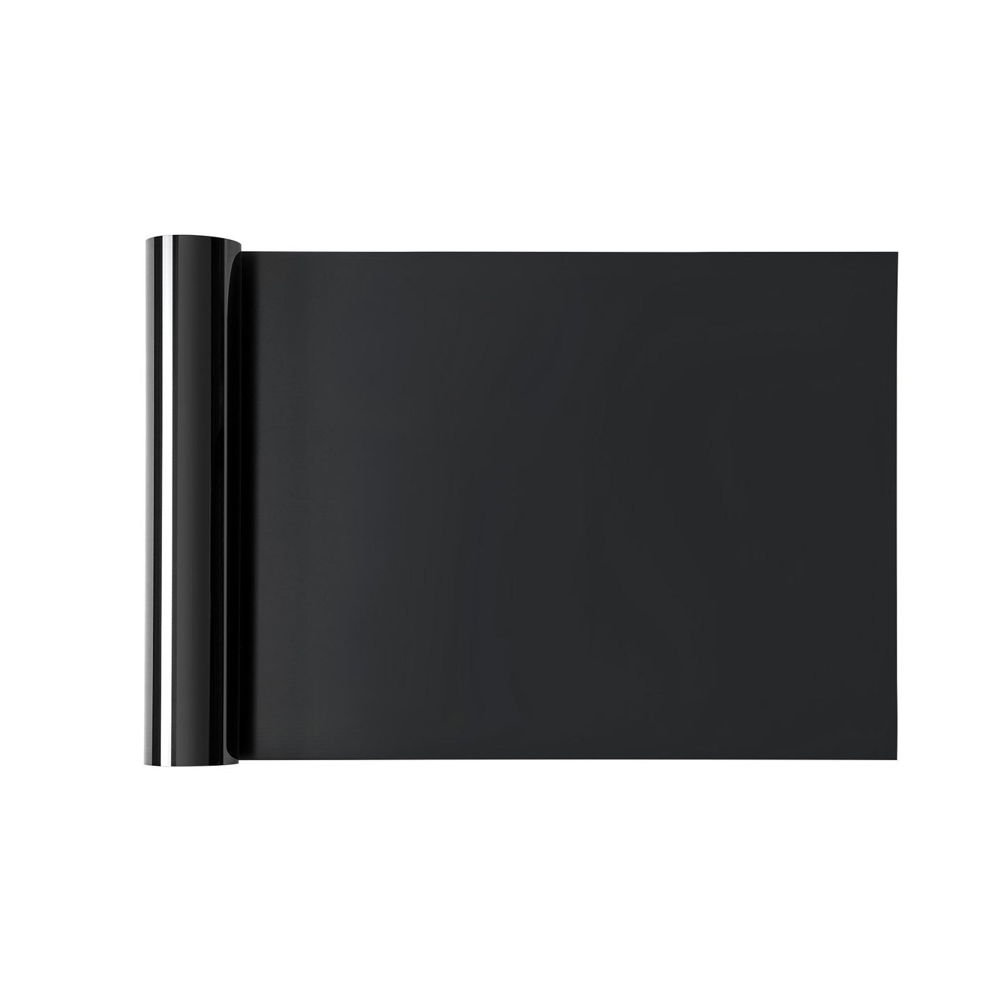 VEVOR Heat Transfer Vinyl, 12 in x 25 ft, Glossy Black HTV Iron on Vinyl Roll, Easy to Cut and Weed,-$13