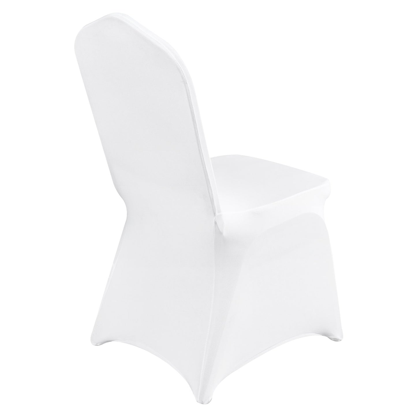 Open Box(95% New)VEVOR Stretch Spandex Folding Chair Covers, Universal Fitted Chair Cover(100PCS White),-$55
