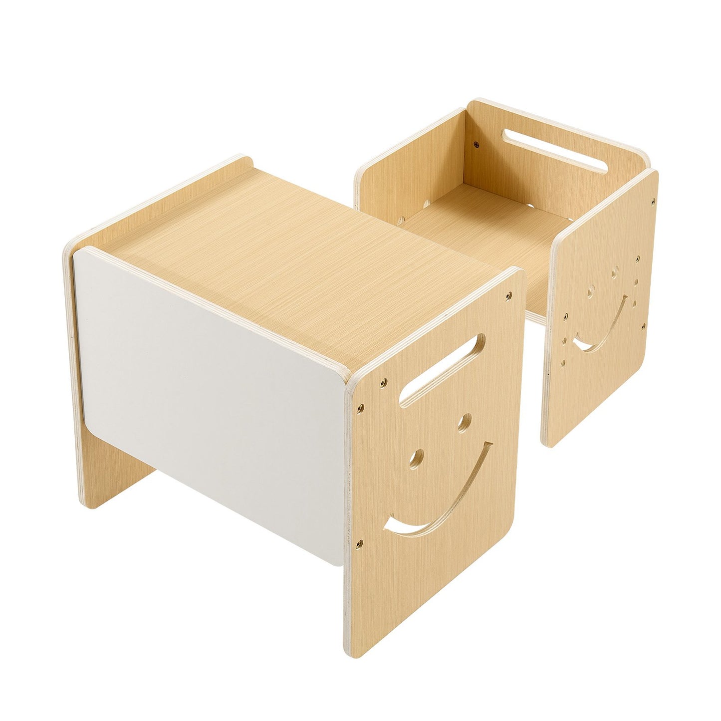 VEVOR Montessori Weaning Table and Chair Set, Wooden, Kids Table and Chair Set for Toddlers 1-5,-$35