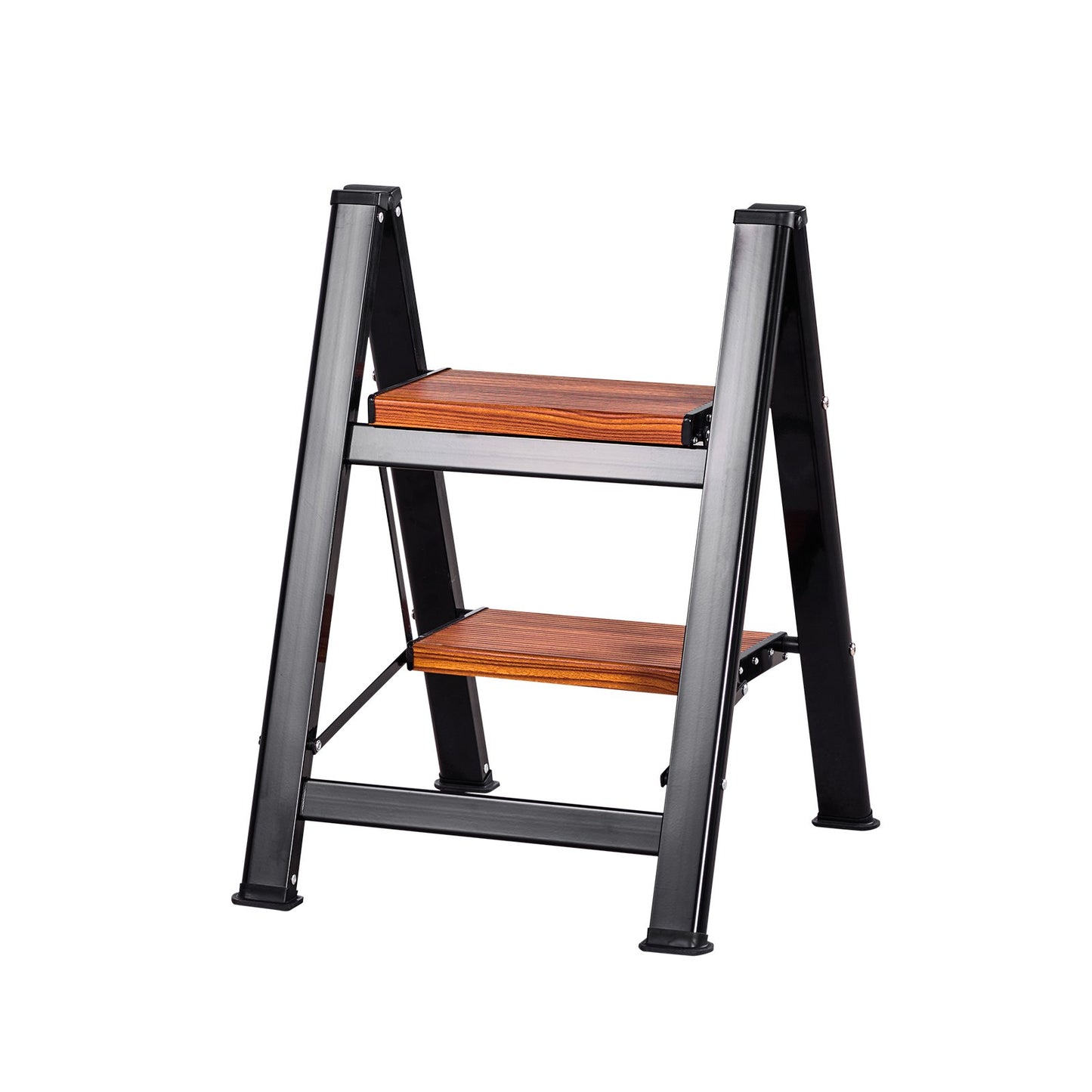 VEVOR 2 Step Ladder, Folding Step Stool with Wide Anti-Slip Pedal and Comfort Handgrip,-$30