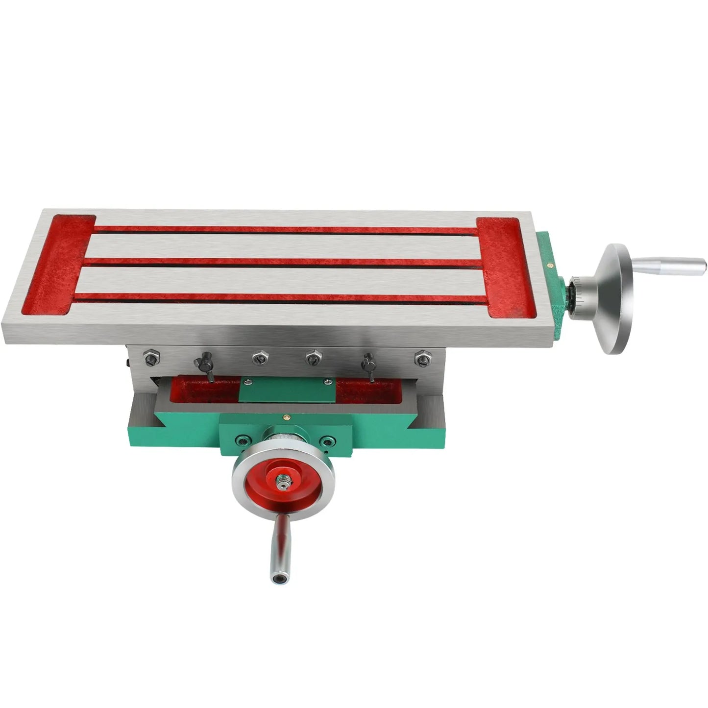 VEVOR Compound Milling Machine Worktable 17.7x6.7 2 Axis Cross Slide Drill Vise,-$100