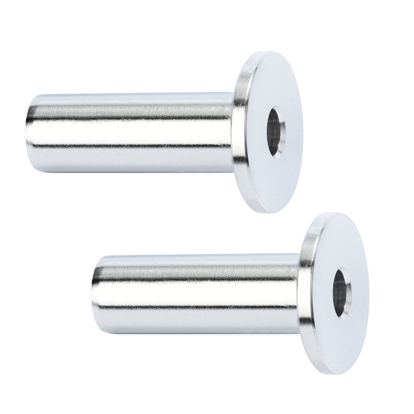 VEVOR 121 Pack T316 Stainless Steel Protector Sleeves for 1/8" Wire Rope Cable Railing,