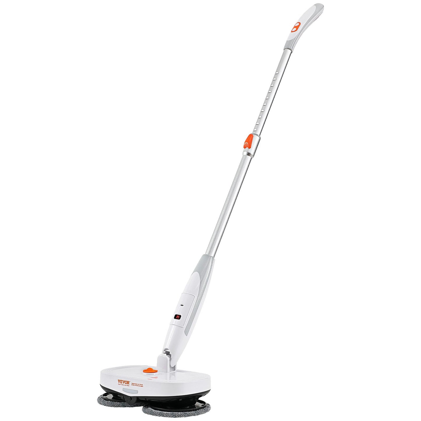BNIB-VEVOR Cordless Electric Mop Electric Spin Mop with LED Headlight and Water Spray