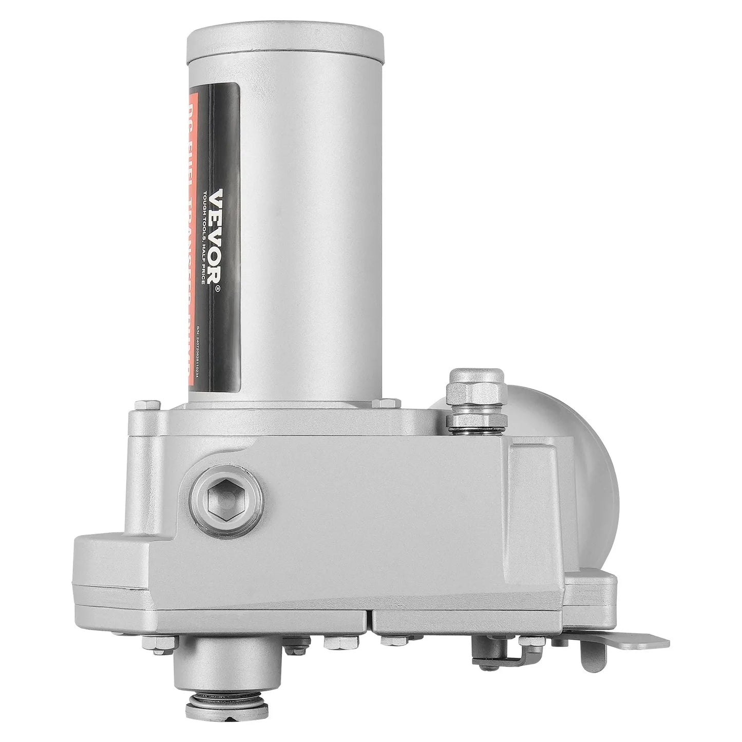 VEVOR Fuel Transfer Pump, 12V DC 15 GPM 1/5 HP, Gear-Type Electric Diesel Transfer Pump