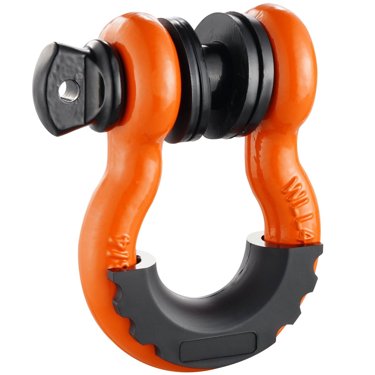 VEVOR 3/4" D-Ring Shackle, 2 Pack Alloy Steel Shackles 62832 lbs (28.5 Ton) Break Strength with 7/8" Screw Pin
