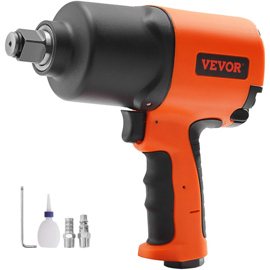 BNIB-VEVOR Air Impact Wrench, 3/4-Inch Drive Air Impact Gun, Up to 1870ft-lbs Nut-busting Torque