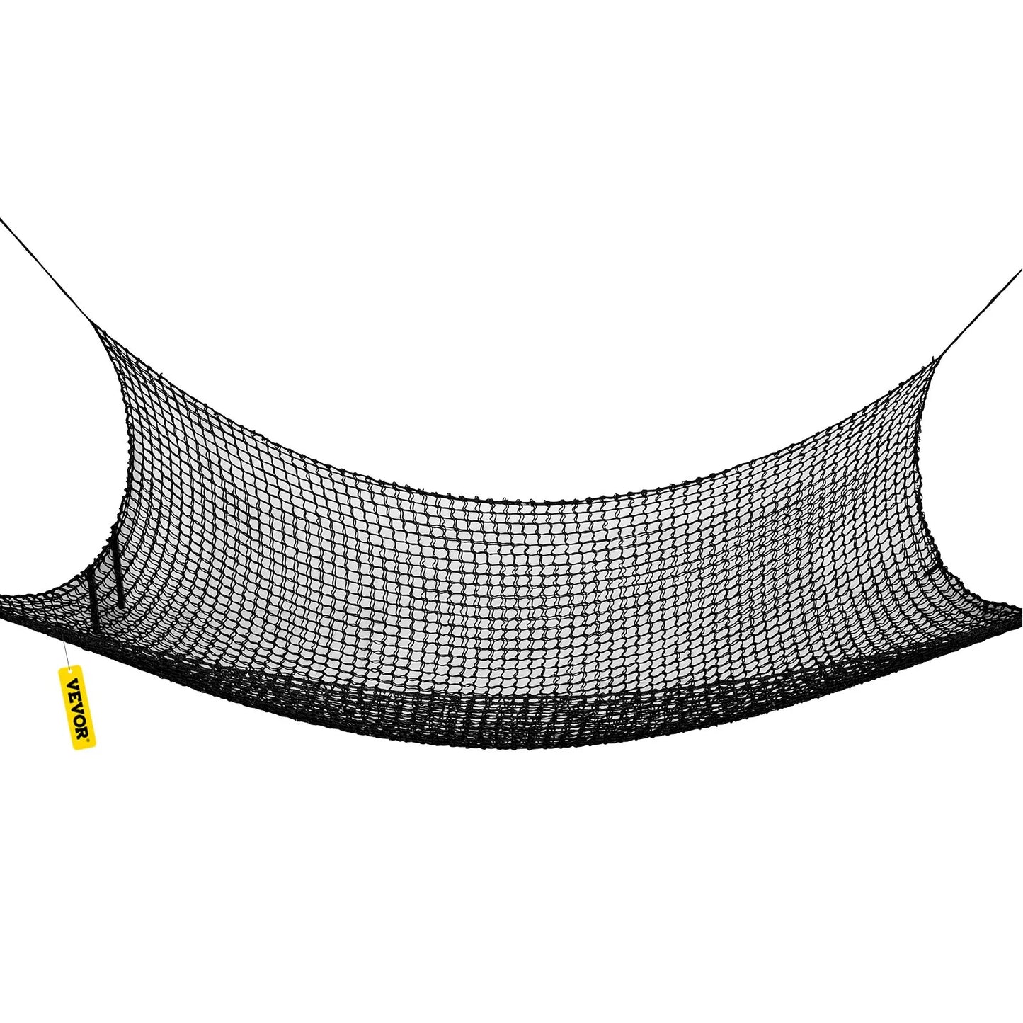 VEVOR Climbing Cargo Net, 6.6 x 10.5 ft Playground Climbing Cargo Net, Polyester Double Layers Cargo Net