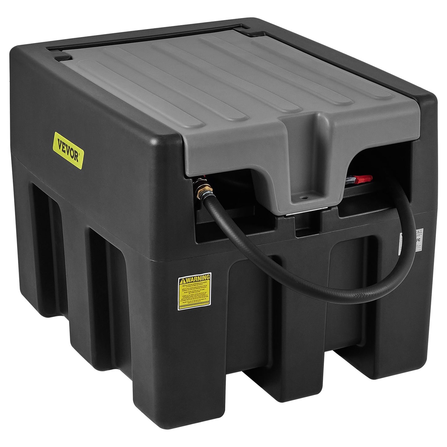 BNIB- VEVOR Portable Diesel Tank, 58 Gallon Capacity & 10 GPM Flow Rate, Diesel Fuel Tank with 12V