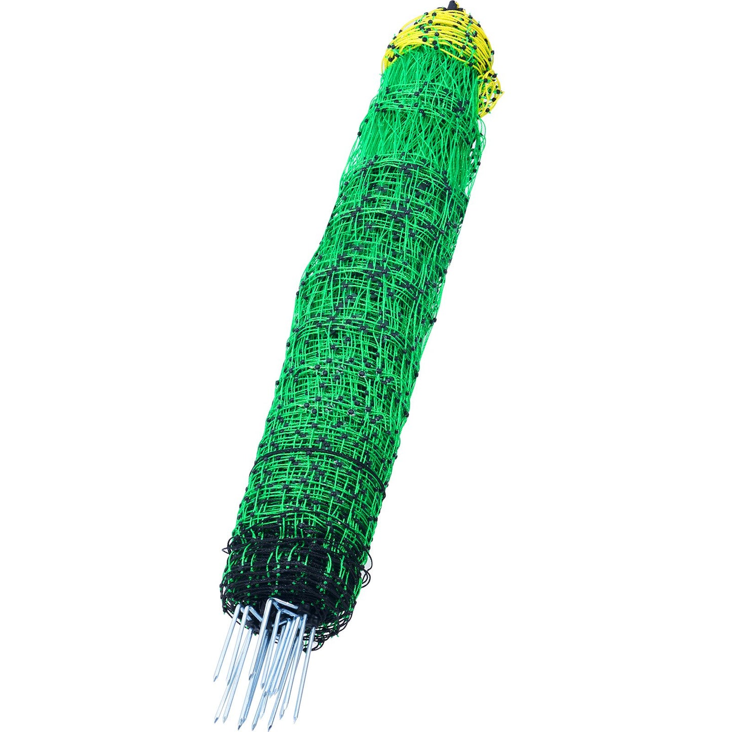 VEVOR Electric Fence Netting, 48" H x 168' L, PE Net Fencing Kit with Posts & Double-Spiked Stakes,-$150
