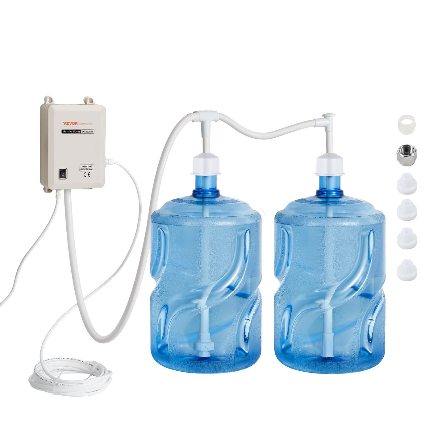 VEVOR Bottled Water Dispensing System 20 ft Water Dispensing Pump System with US Plug 115V AC,-$50