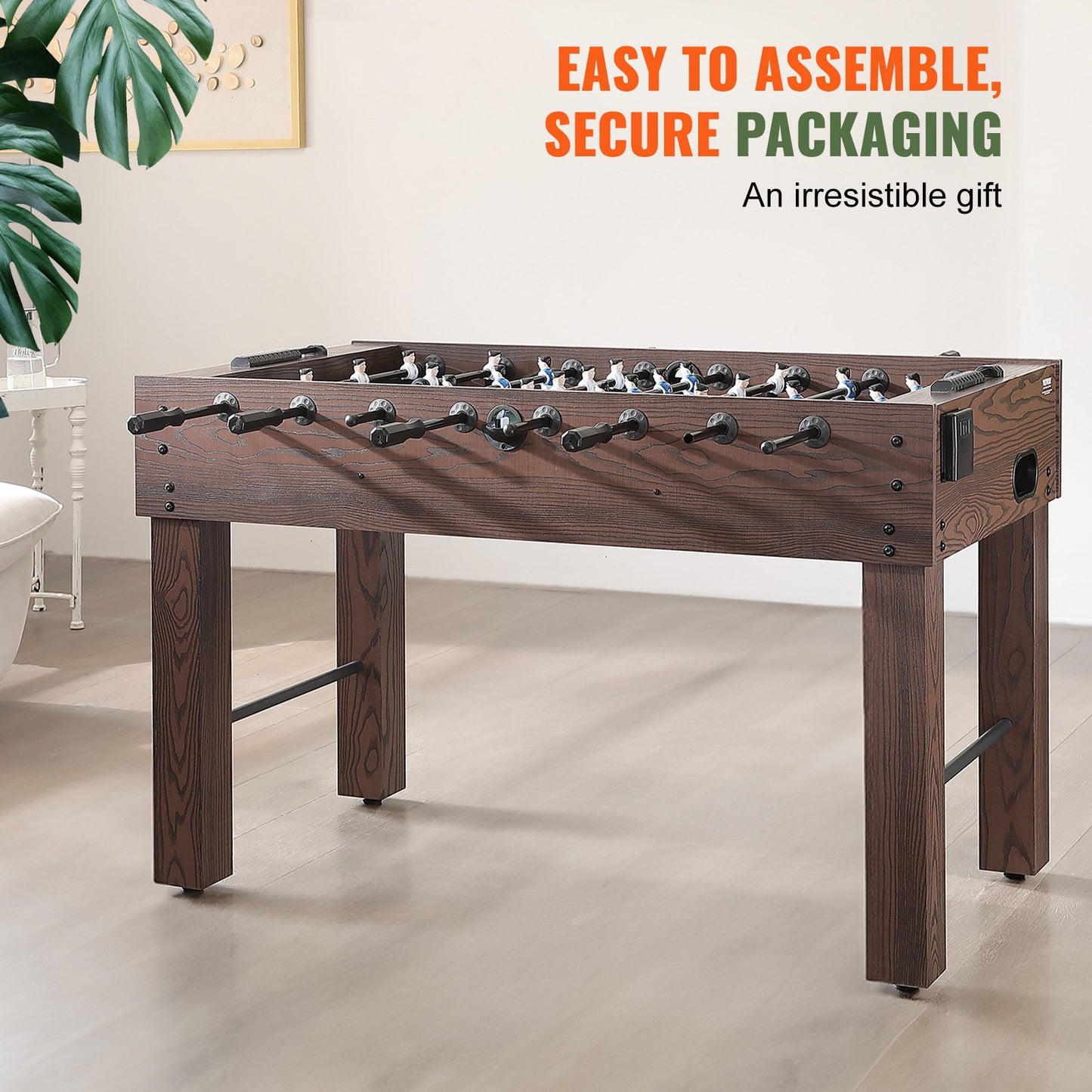 VEVOR Foosball Table, 55 inch Standard Size Foosball Table, Indoor Full Size Foosball Table for Home,-$270