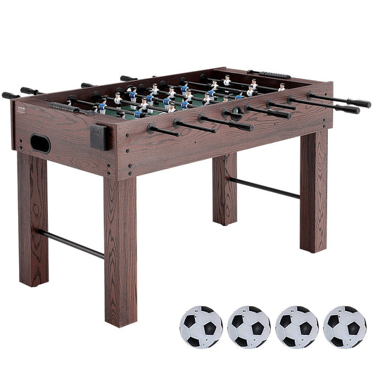 VEVOR Foosball Table, 55 inch Standard Size Foosball Table, Indoor Full Size Foosball Table for Home